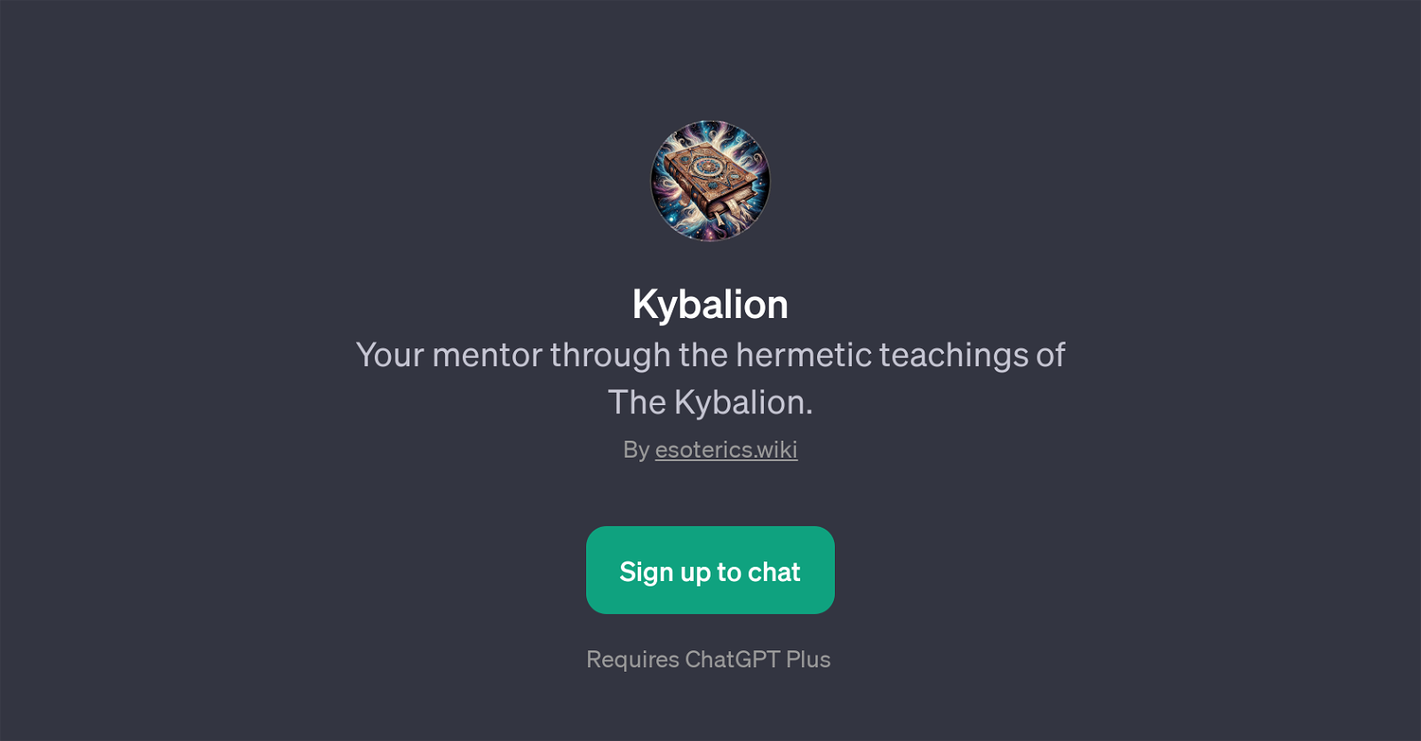 Kybalion website