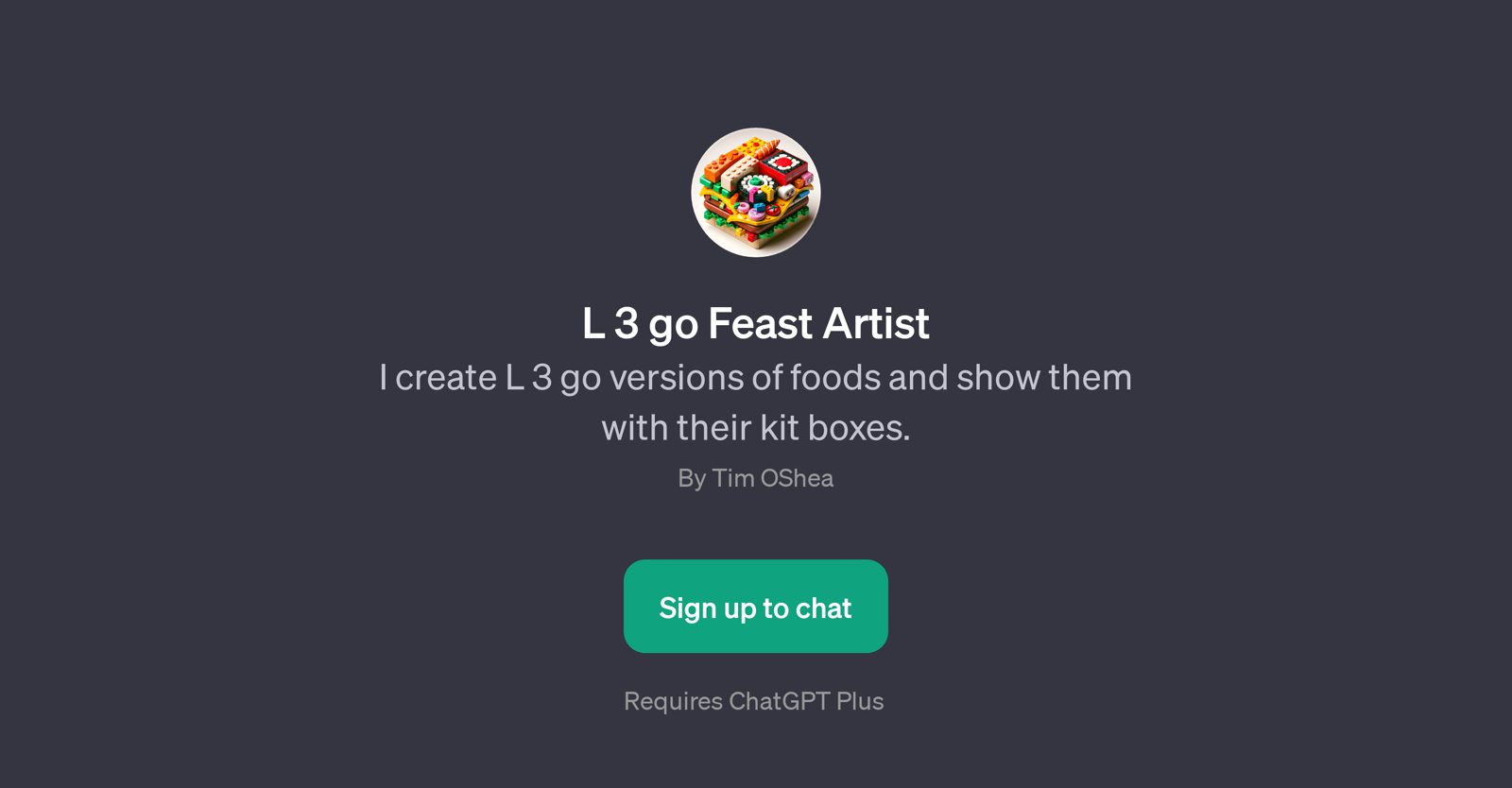 L 3 go Feast Artist website