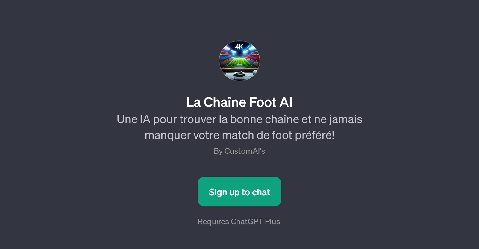 La Chane Foot AI website