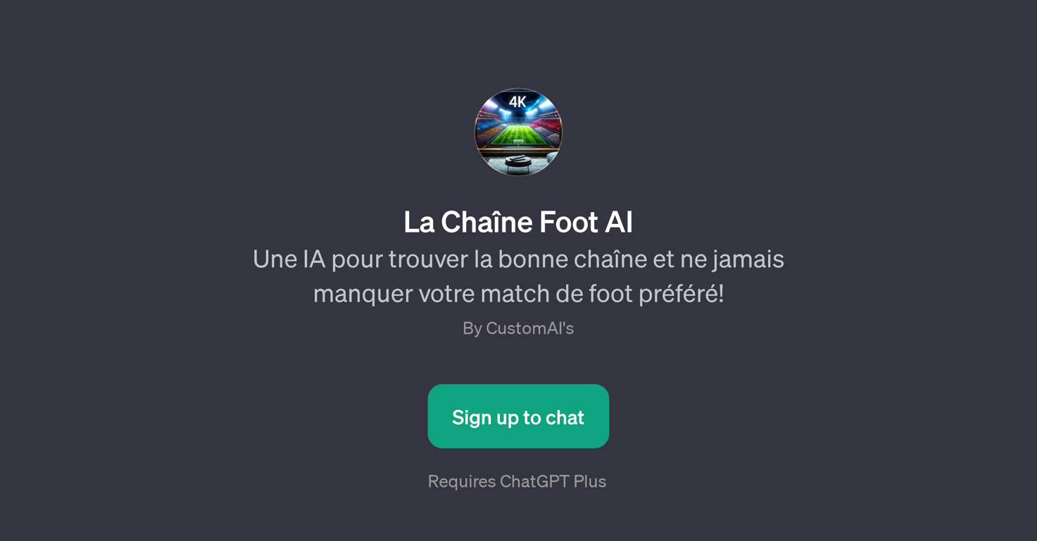 La Chane Foot AI website