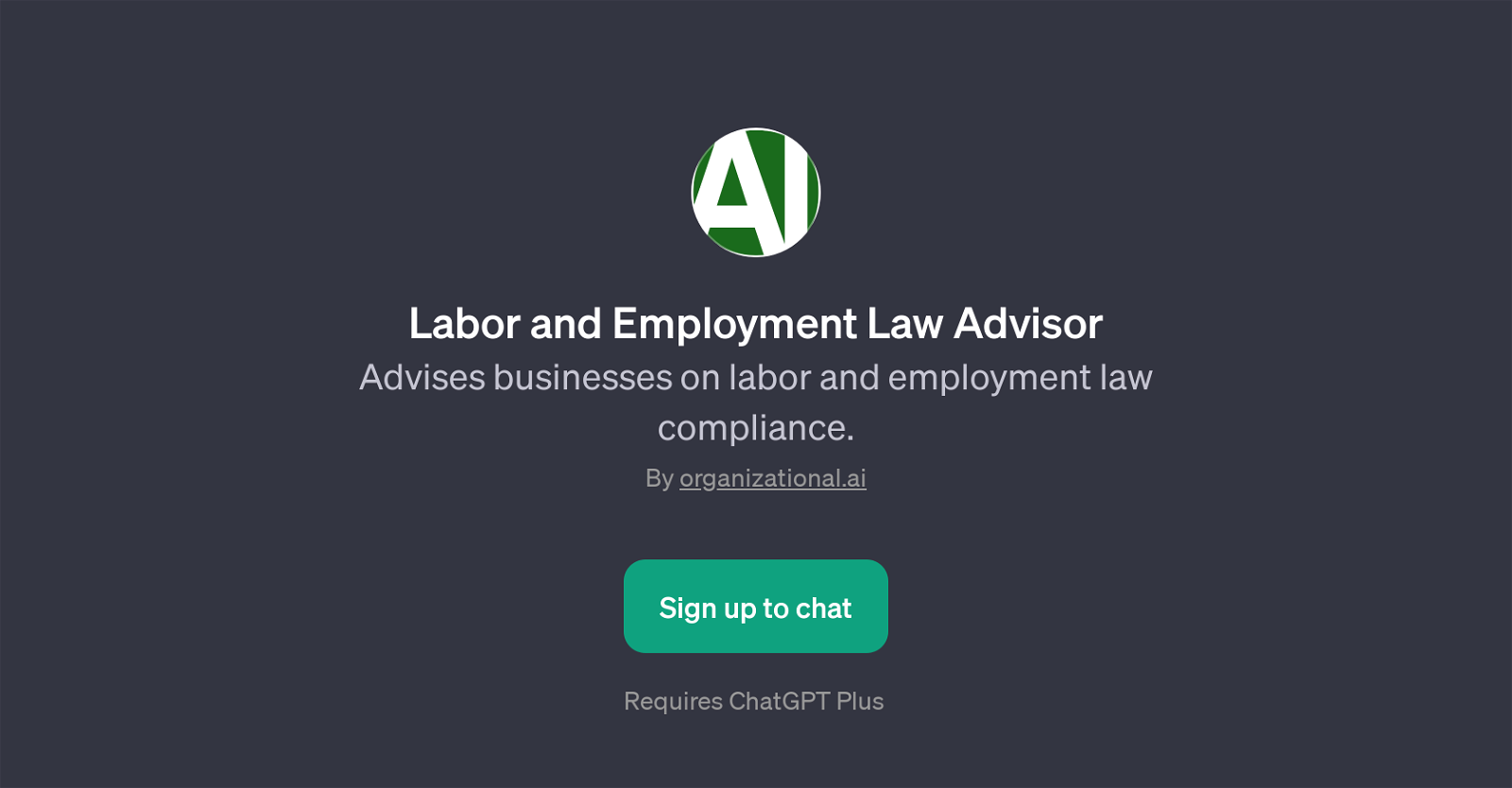 Labor and Employment Law Advisor website