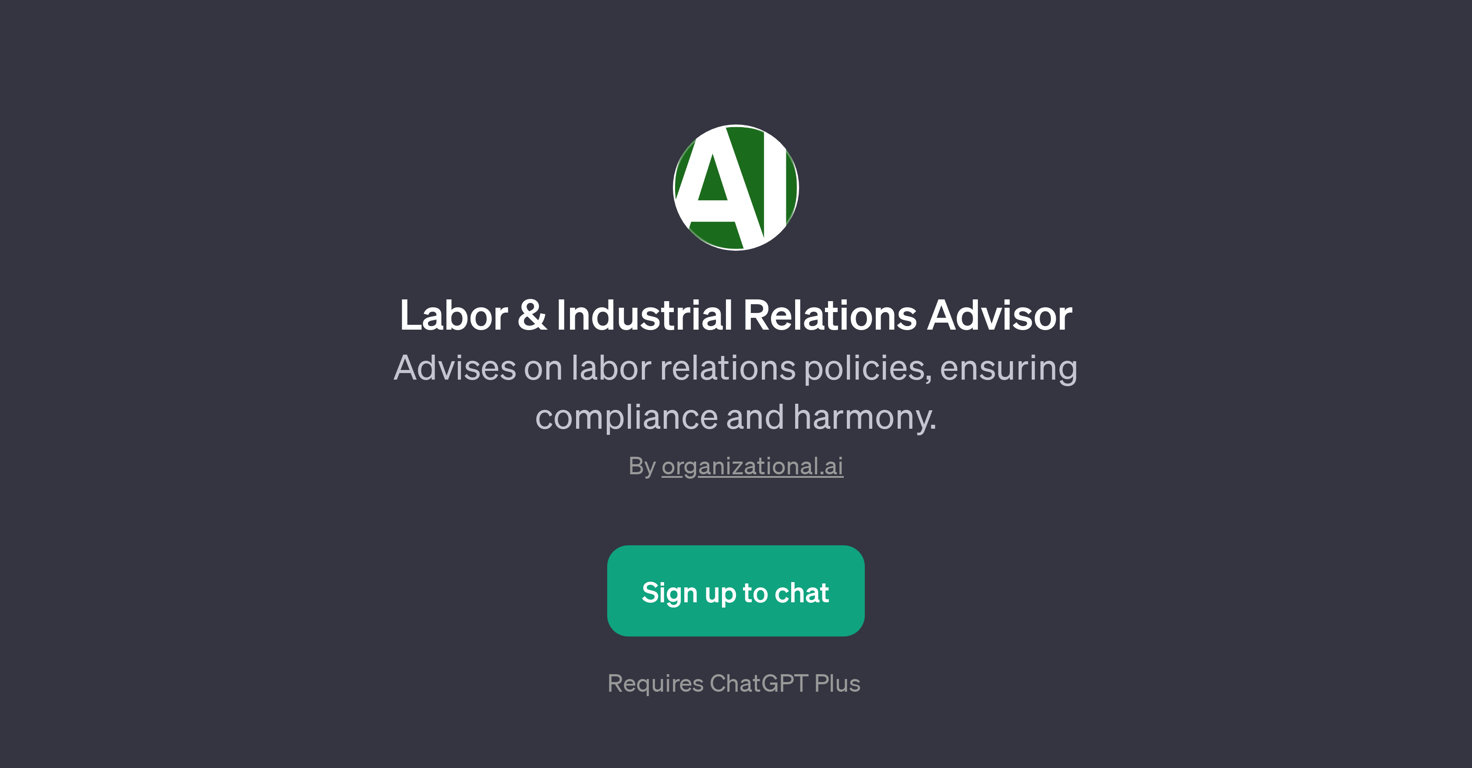 Labor & Industrial Relations Advisor website