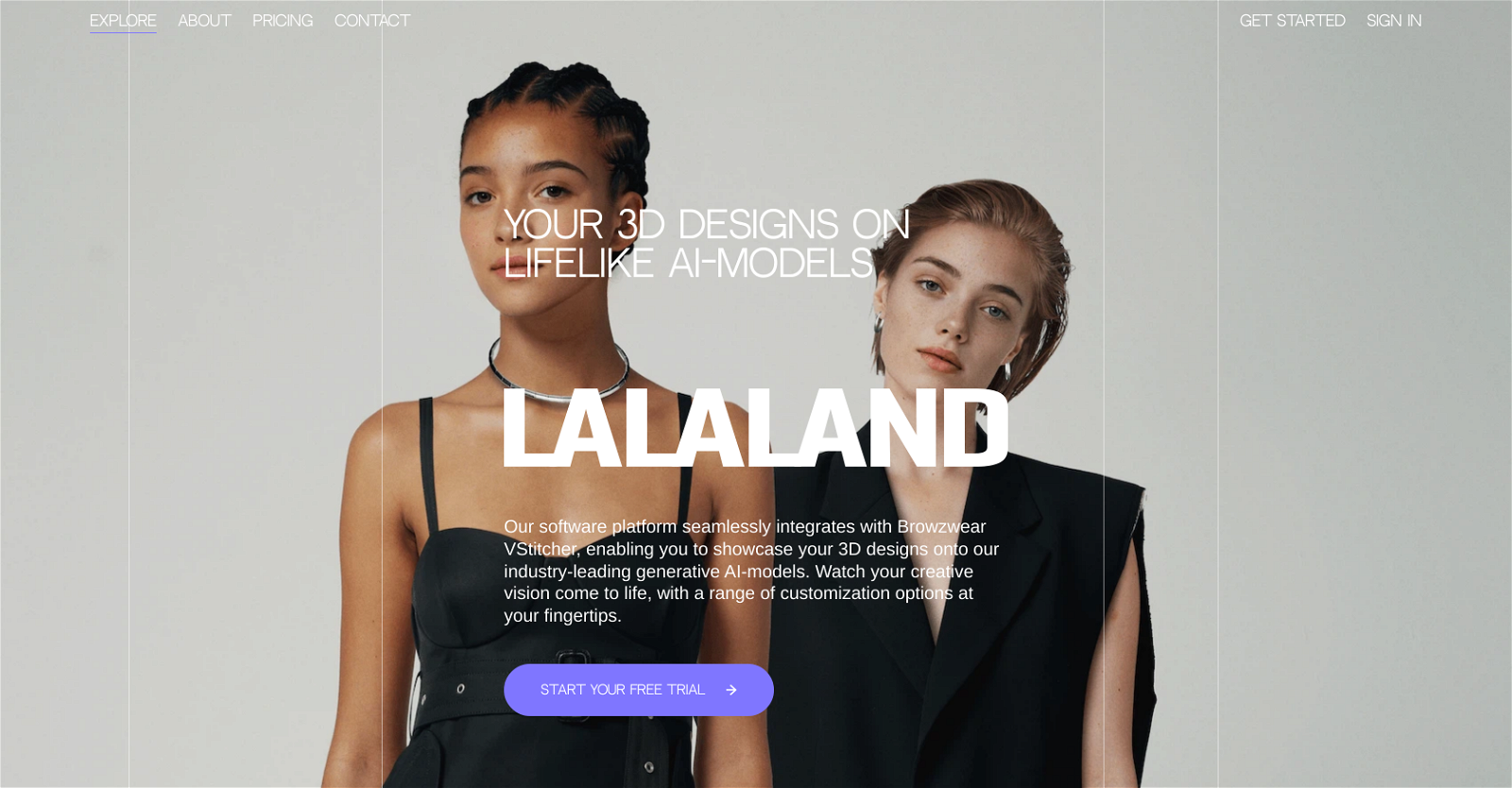 Lalaland website