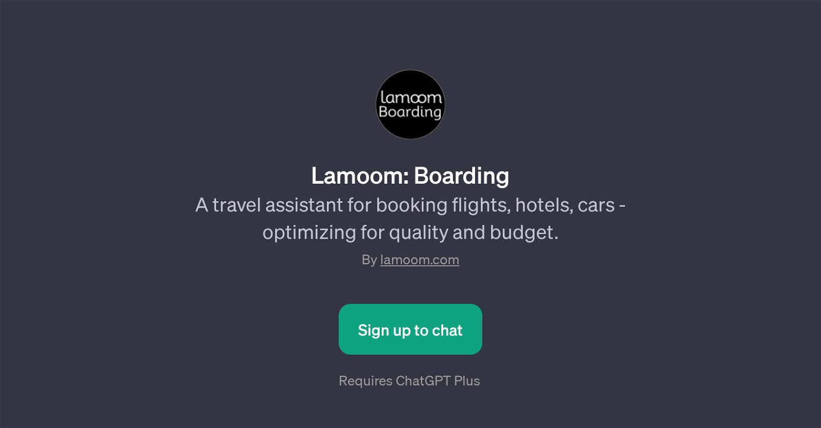 Lamoom: Boarding website