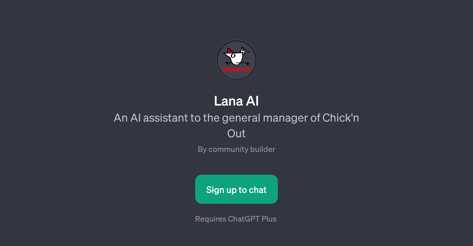 Lana AI website