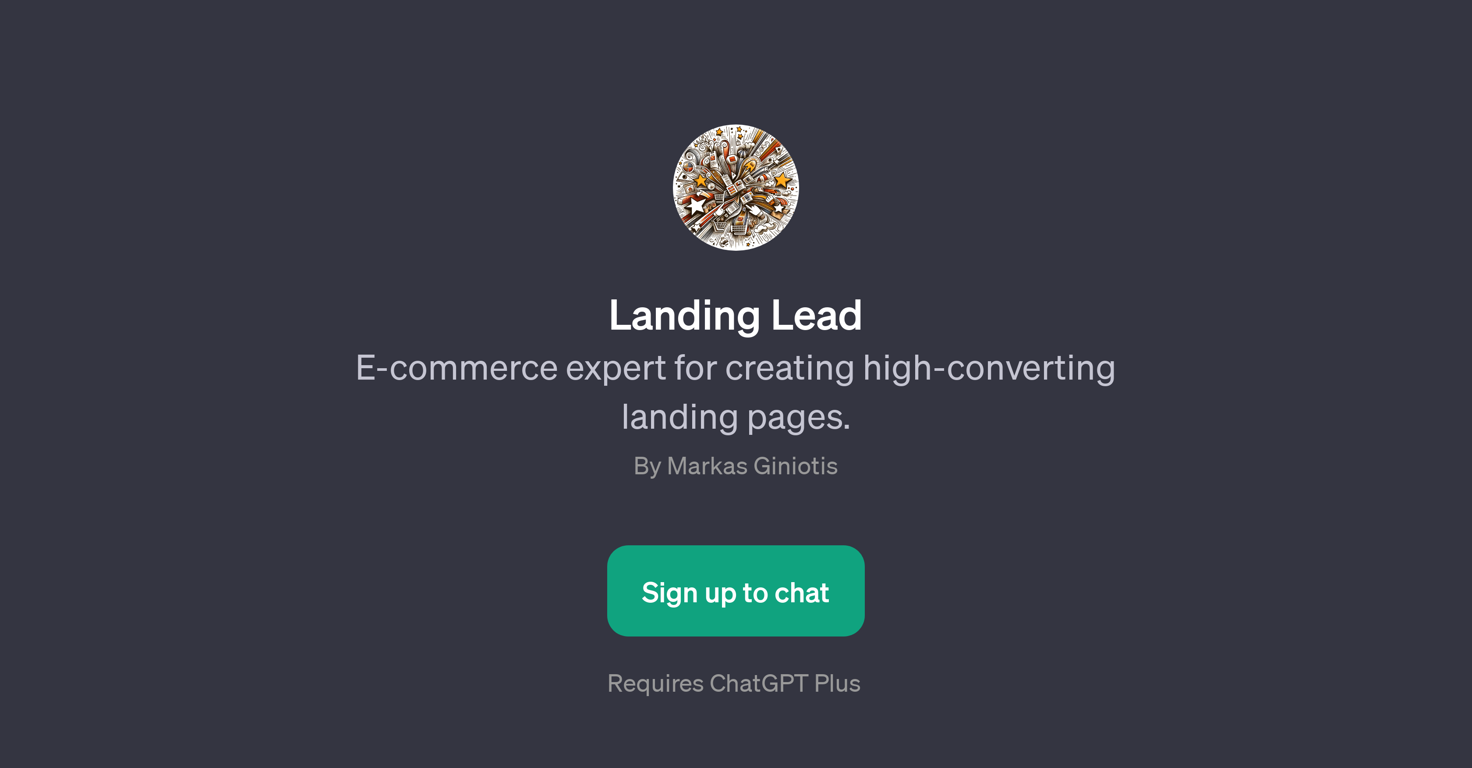 Landing Lead website