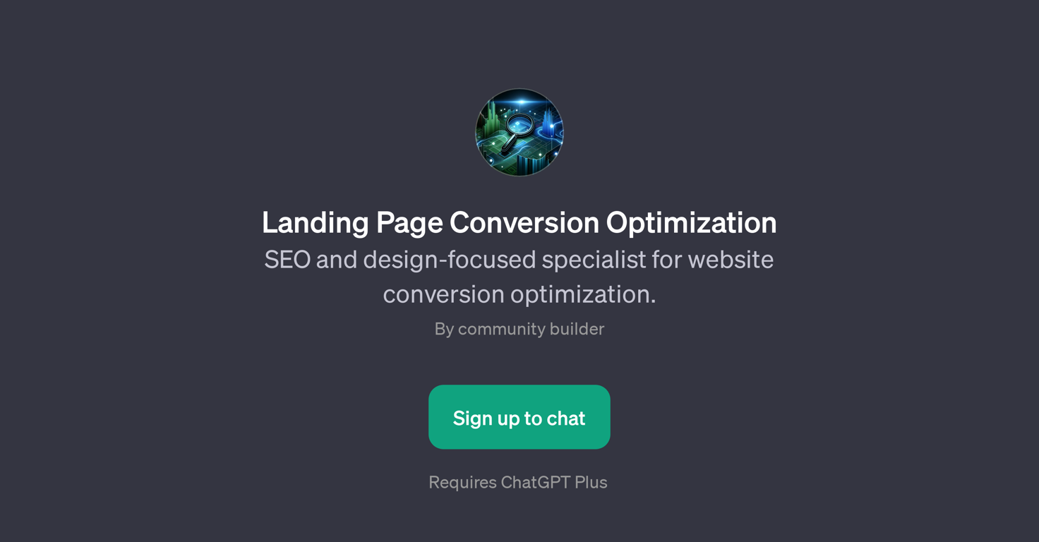 Landing Page Conversion Optimization GPT website