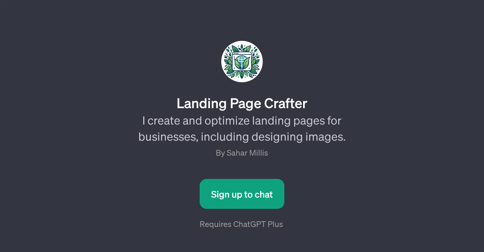 Landing Page Crafter website