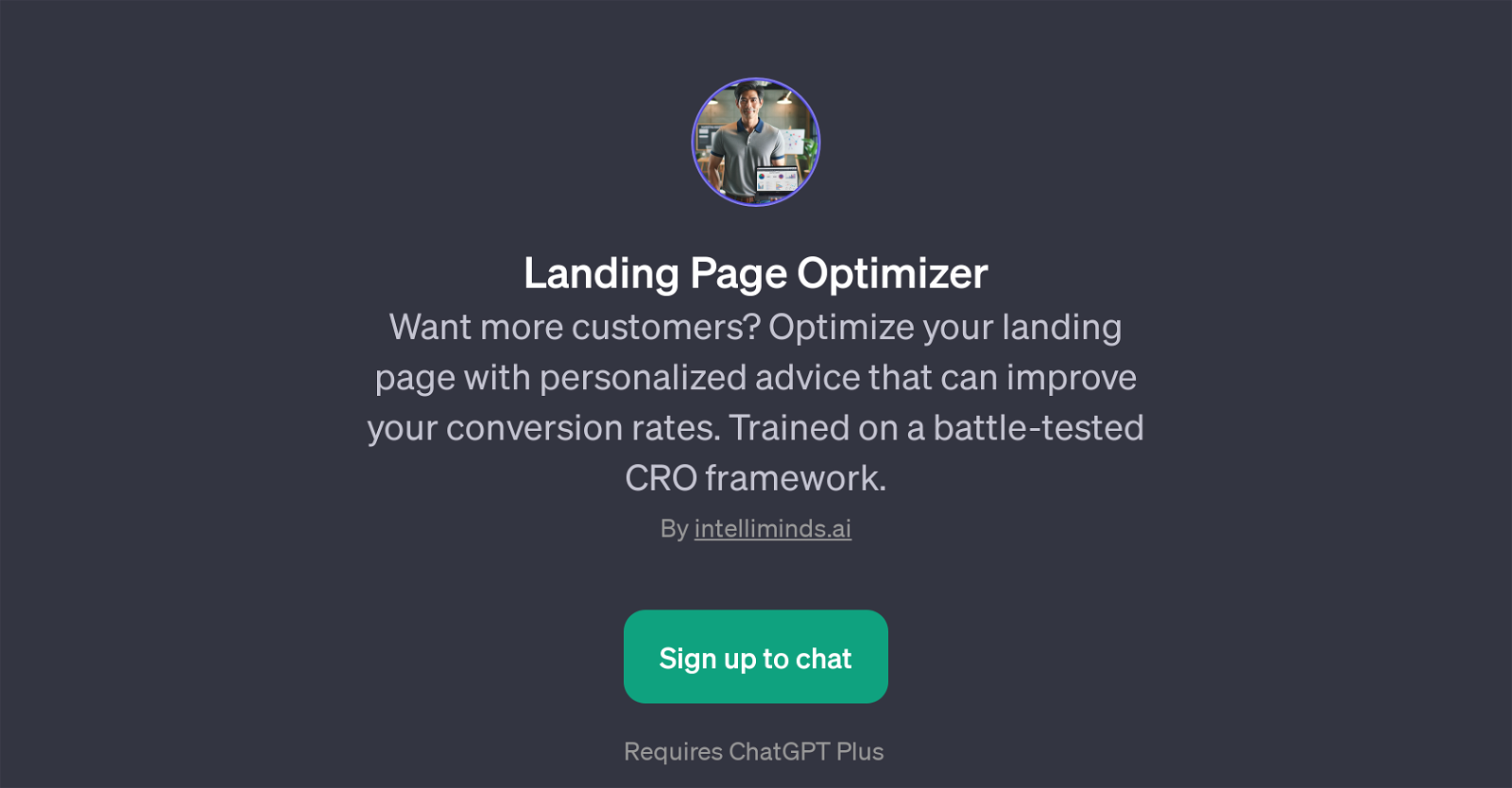 Landing Page Optimizer website