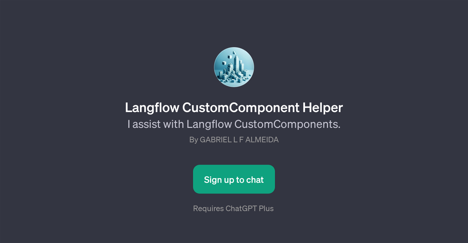 Langflow CustomComponent Helper website