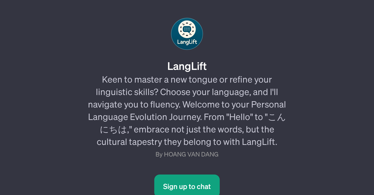 LangLift website
