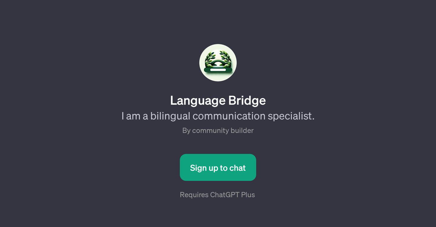 Language Bridge website