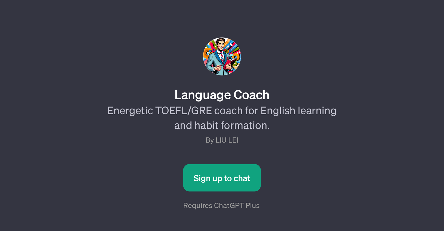 Language Coach website