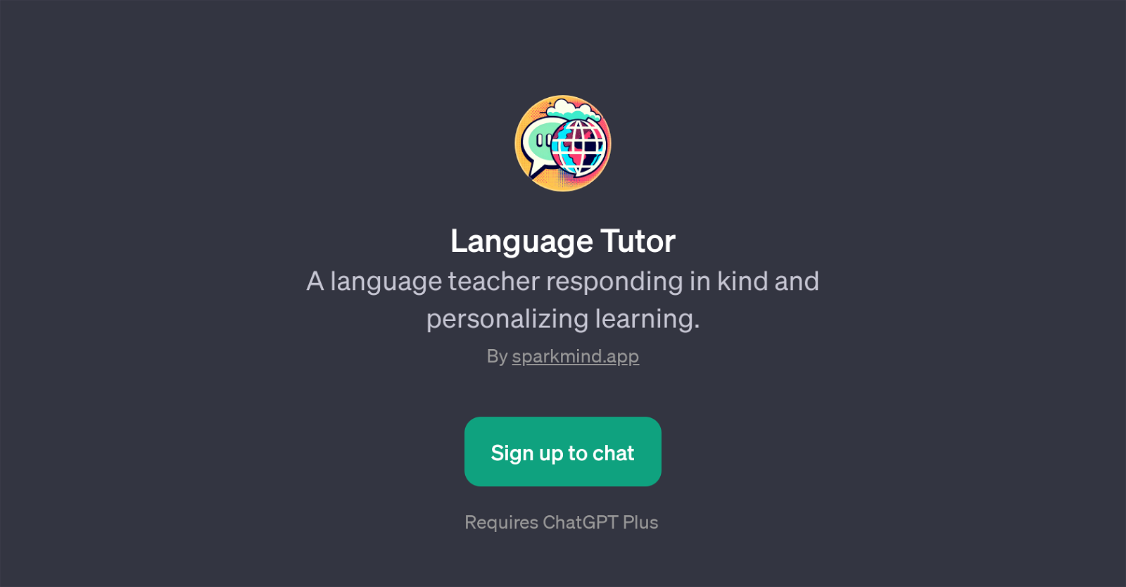 Language Tutor website