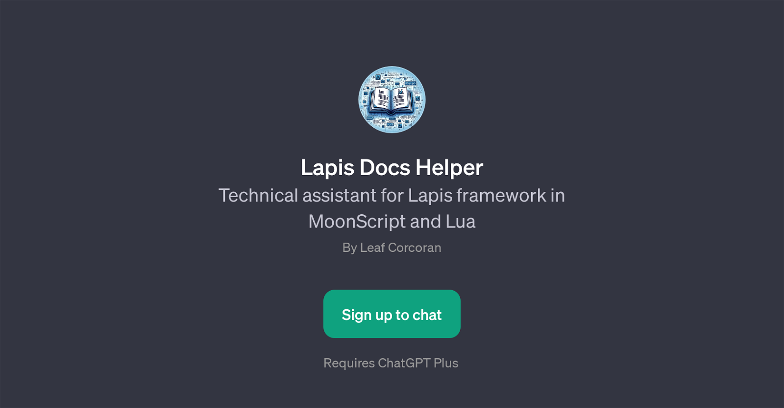 Lapis Docs Helper website