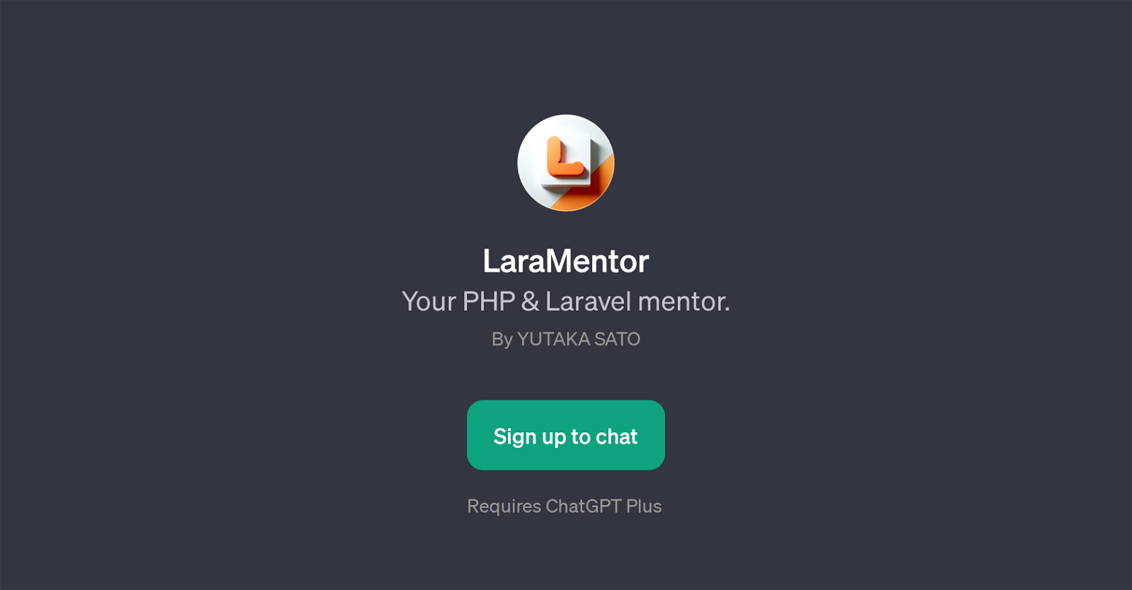 LaraMentor website