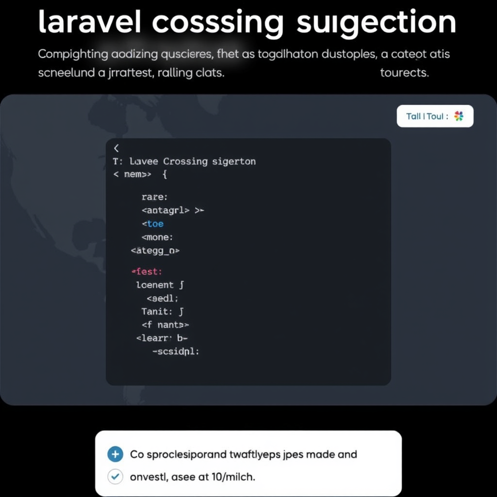 Laravel Cossing Suggestion website