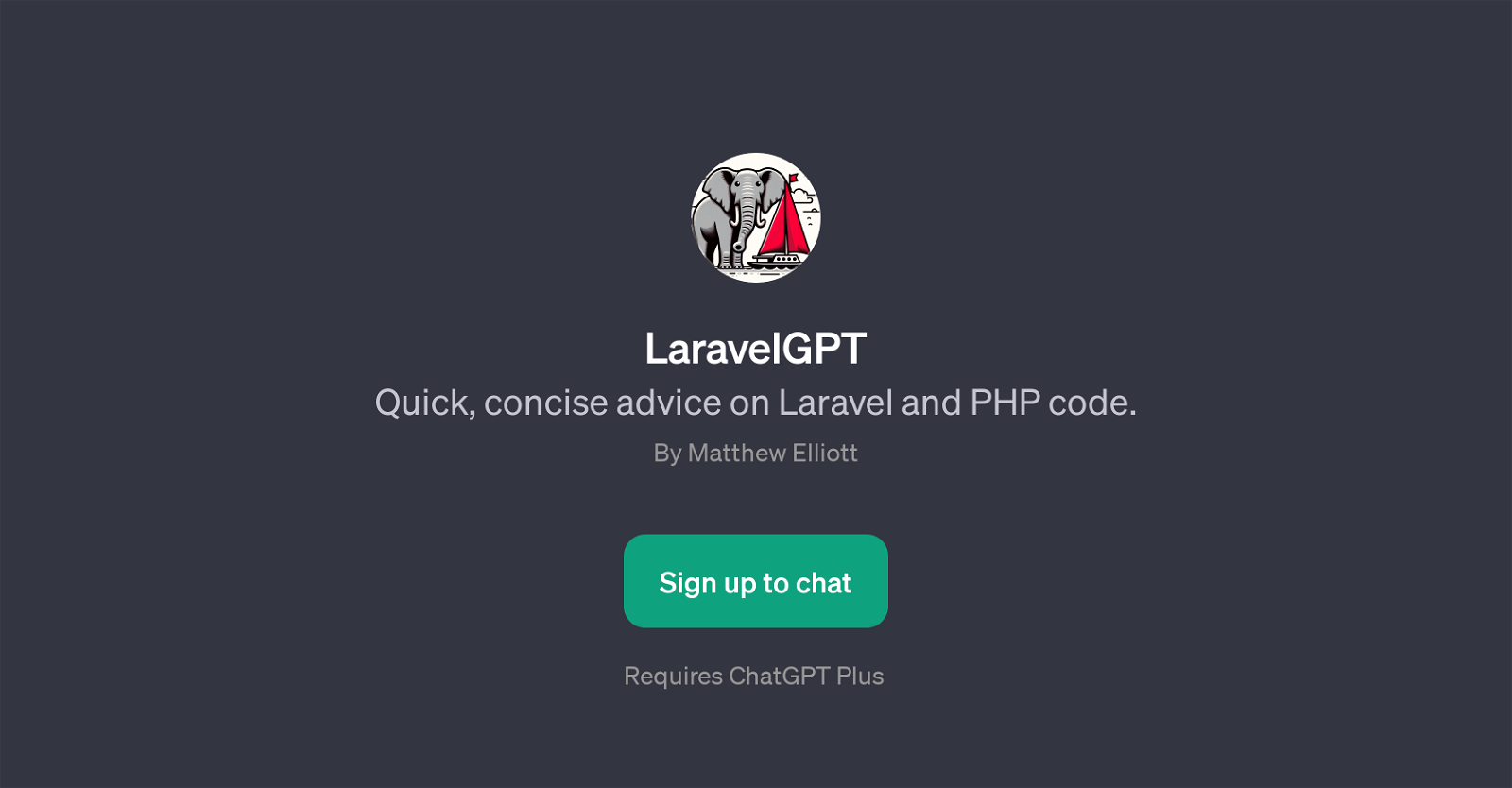 LaravelGPT website