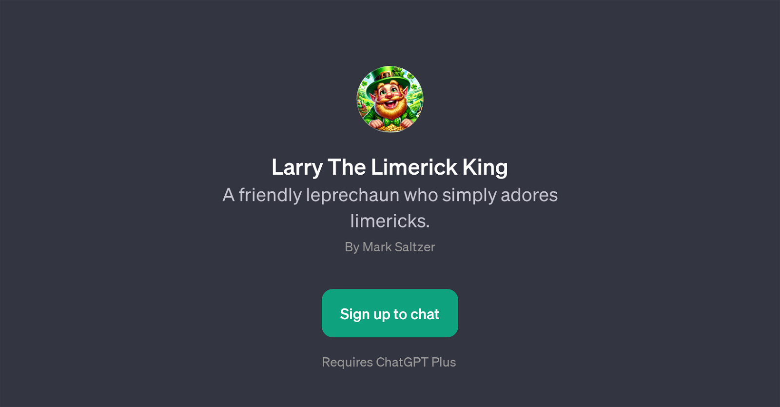 Larry The Limerick King website