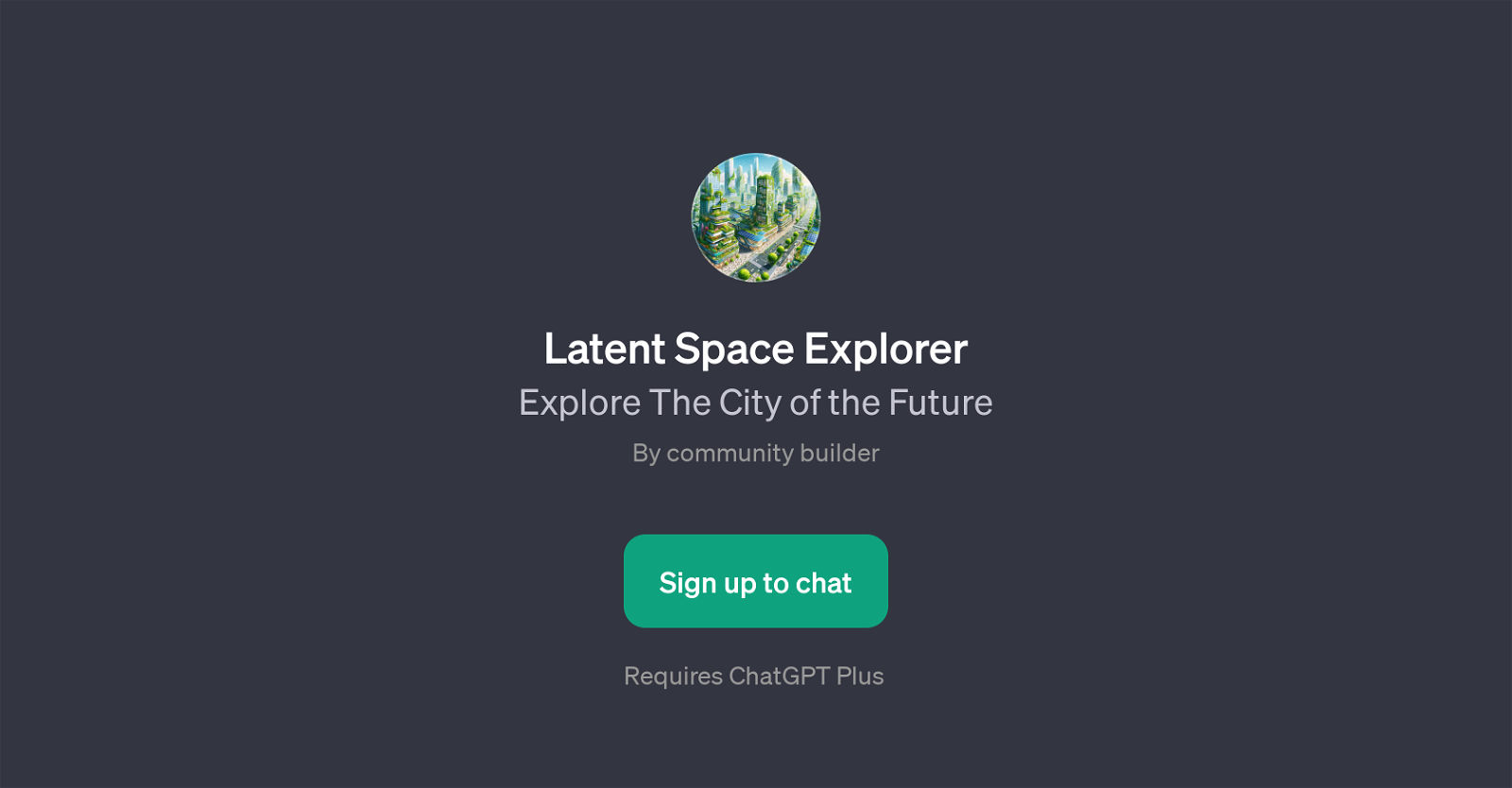 Latent Space Explorer website