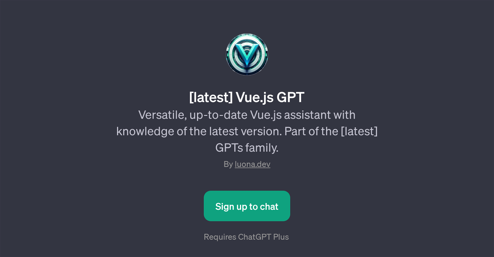 [latest] Vue.js GPT website