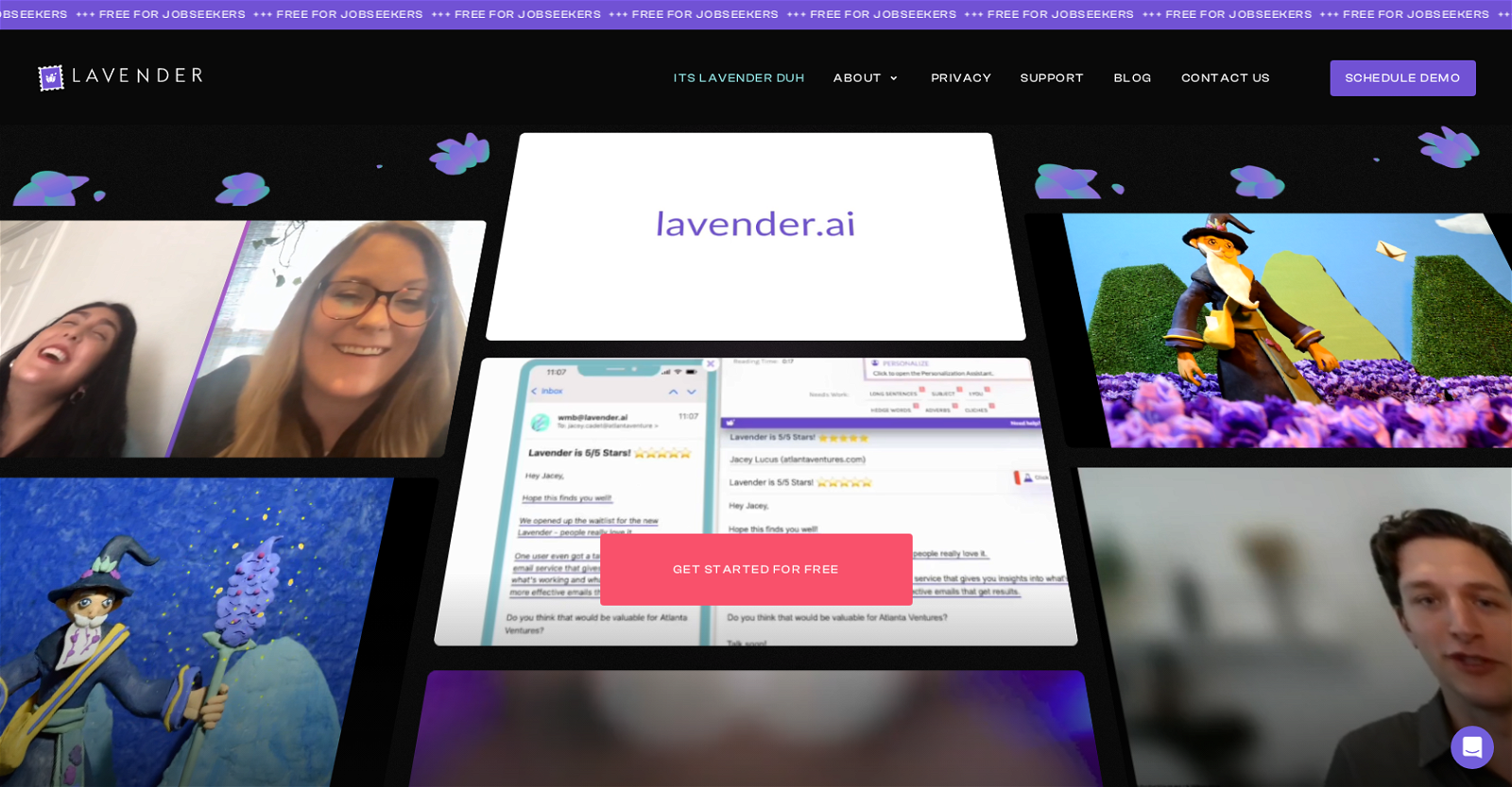 Lavender website