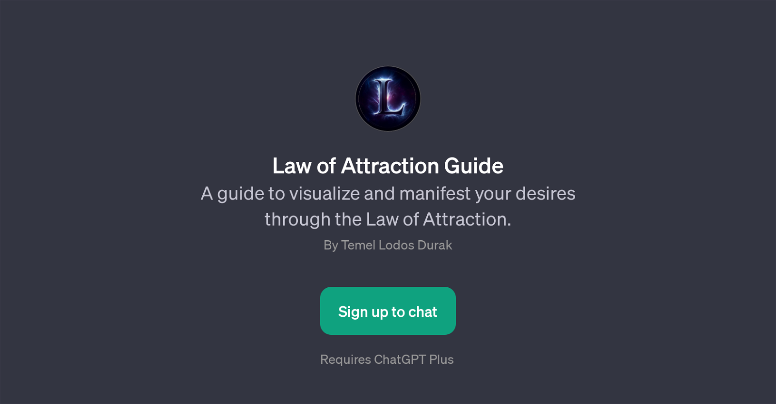 Law of Attraction Guide website