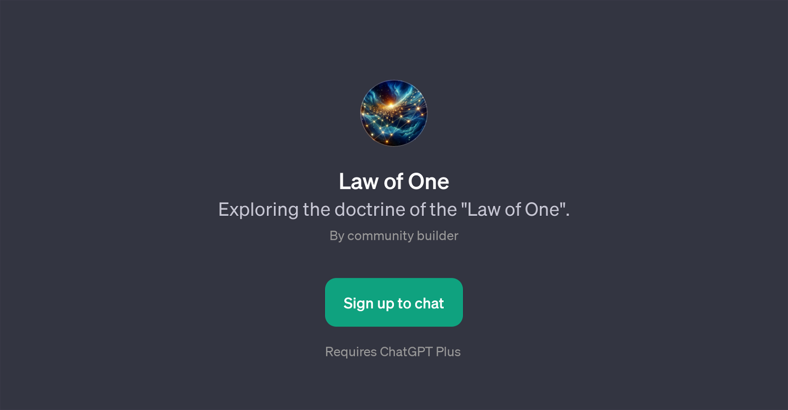 Law of One website