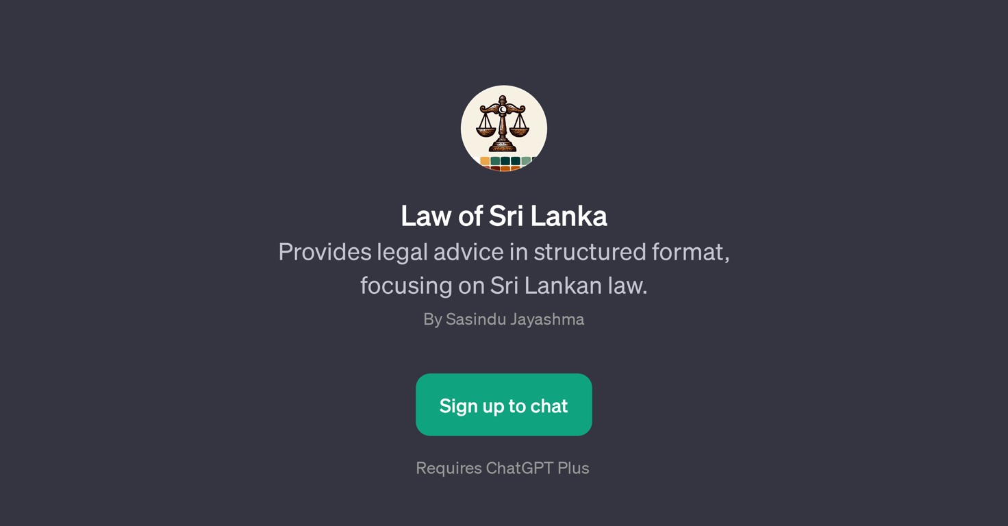 Law of Sri Lanka website