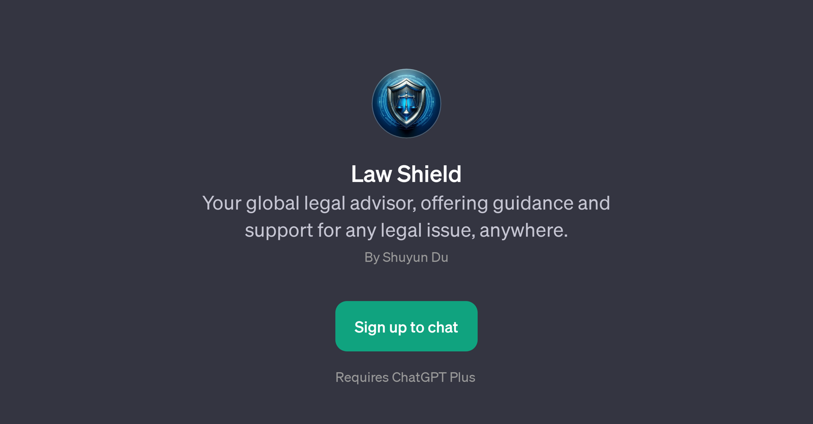 Law Shield website