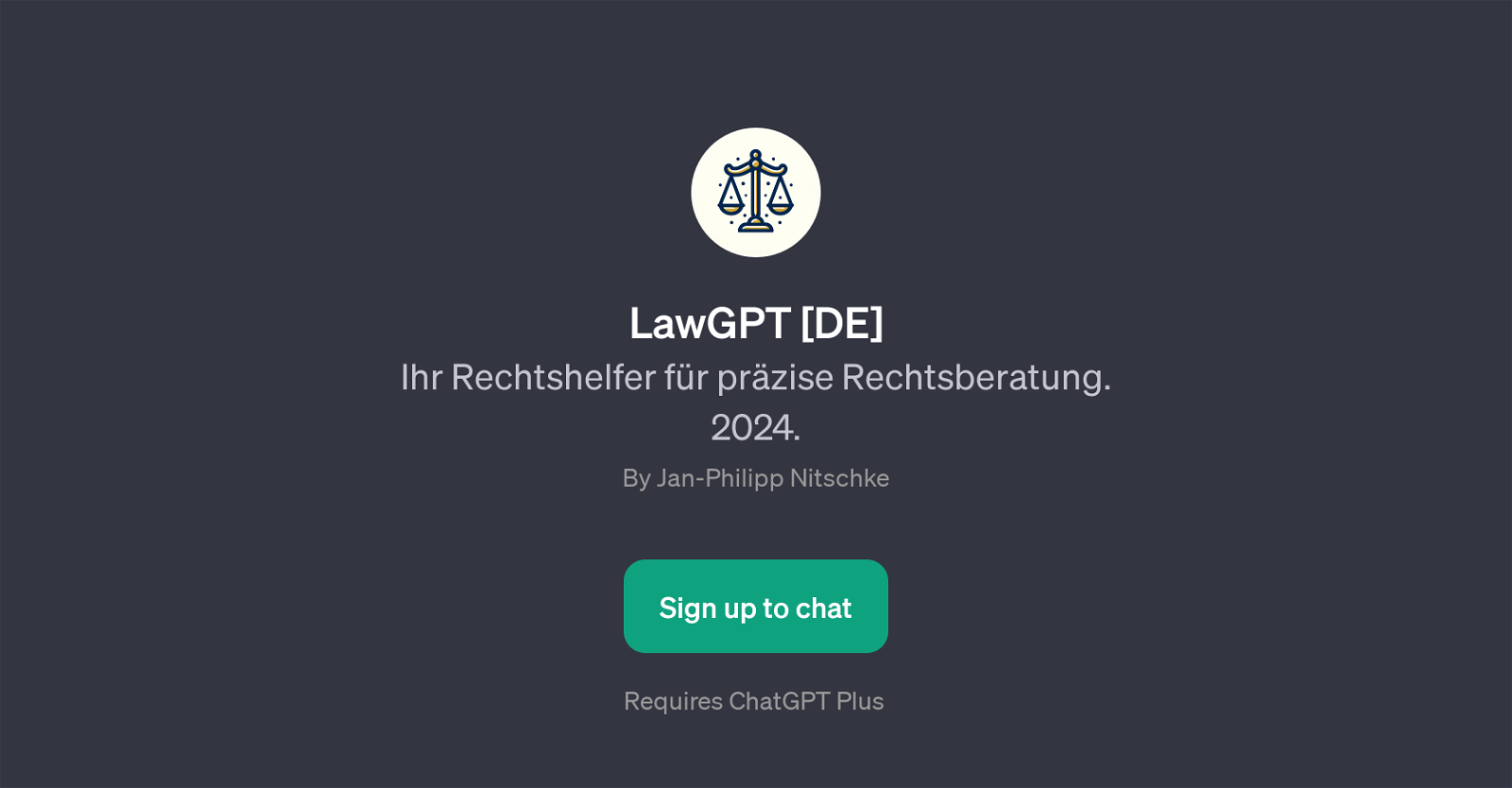 LawGPT [DE] website
