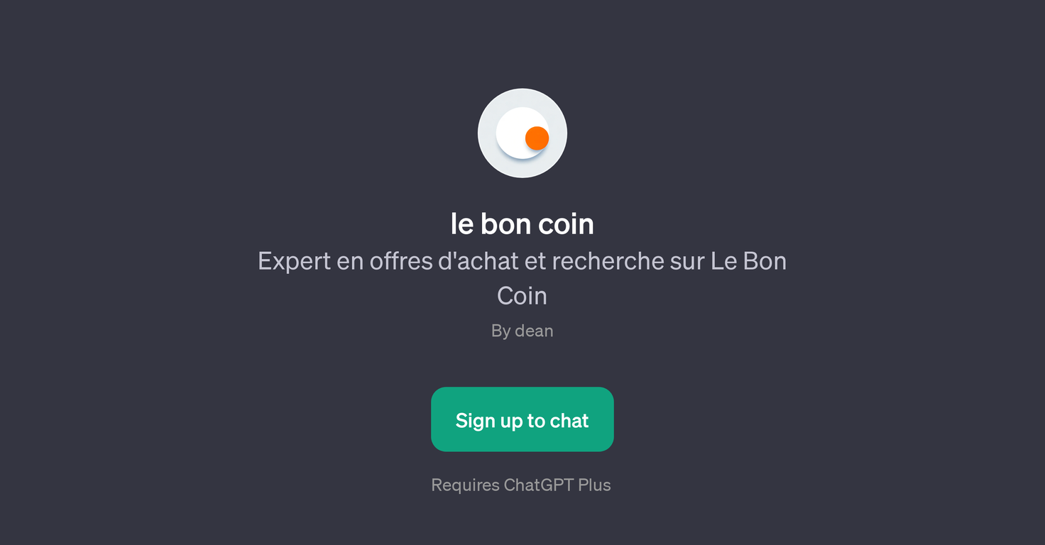 le bon coin website