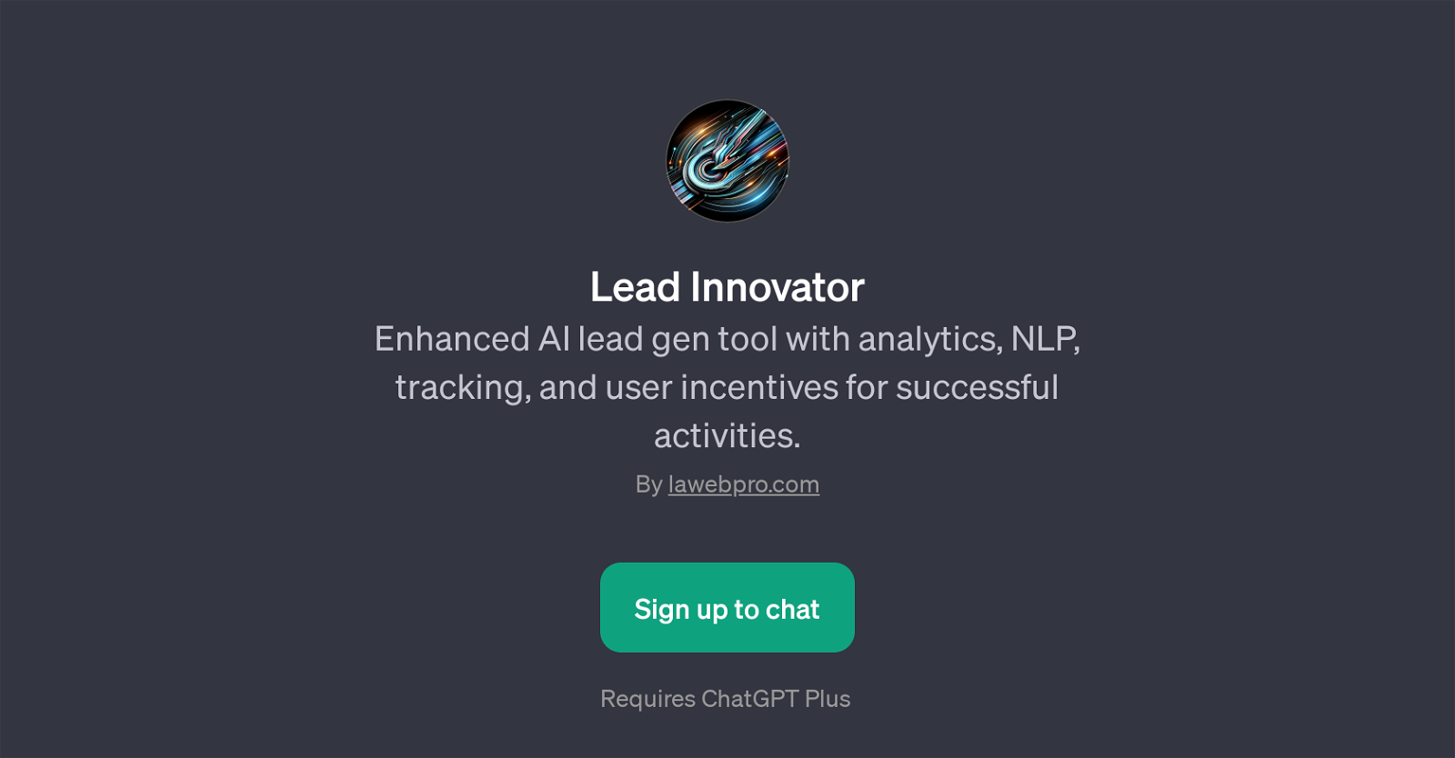 Lead Innovator website