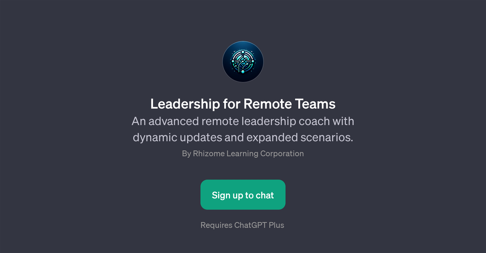 Leadership for Remote Teams website