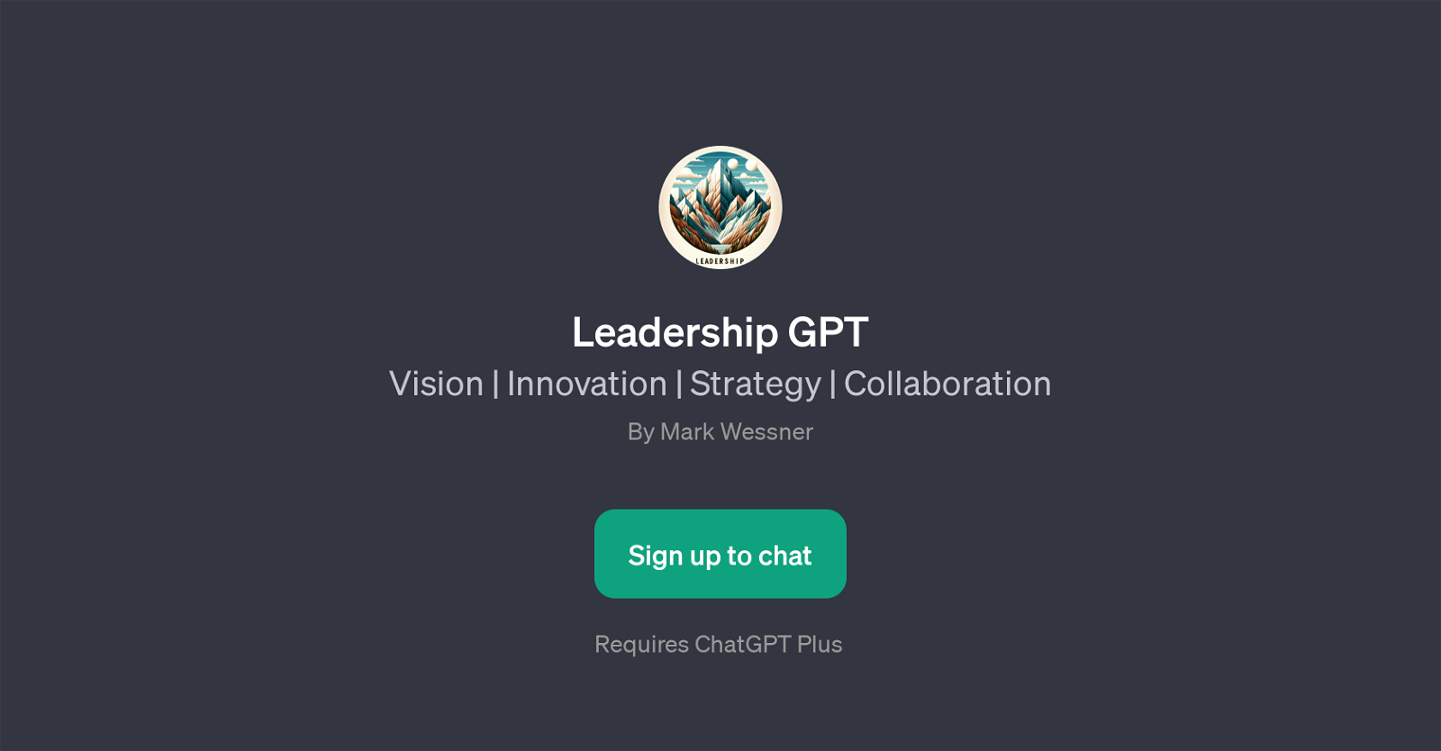 Leadership GPT website