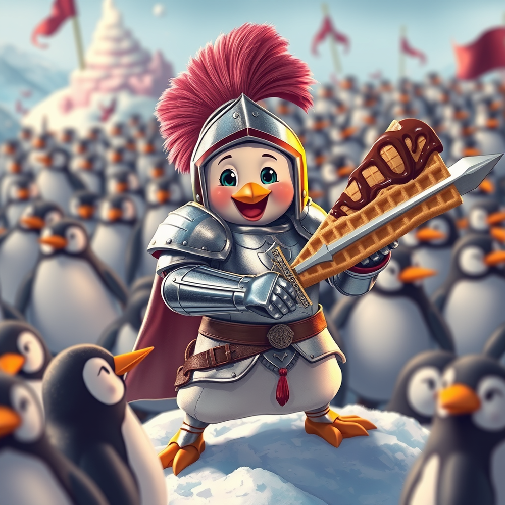 leading an army of penguins website