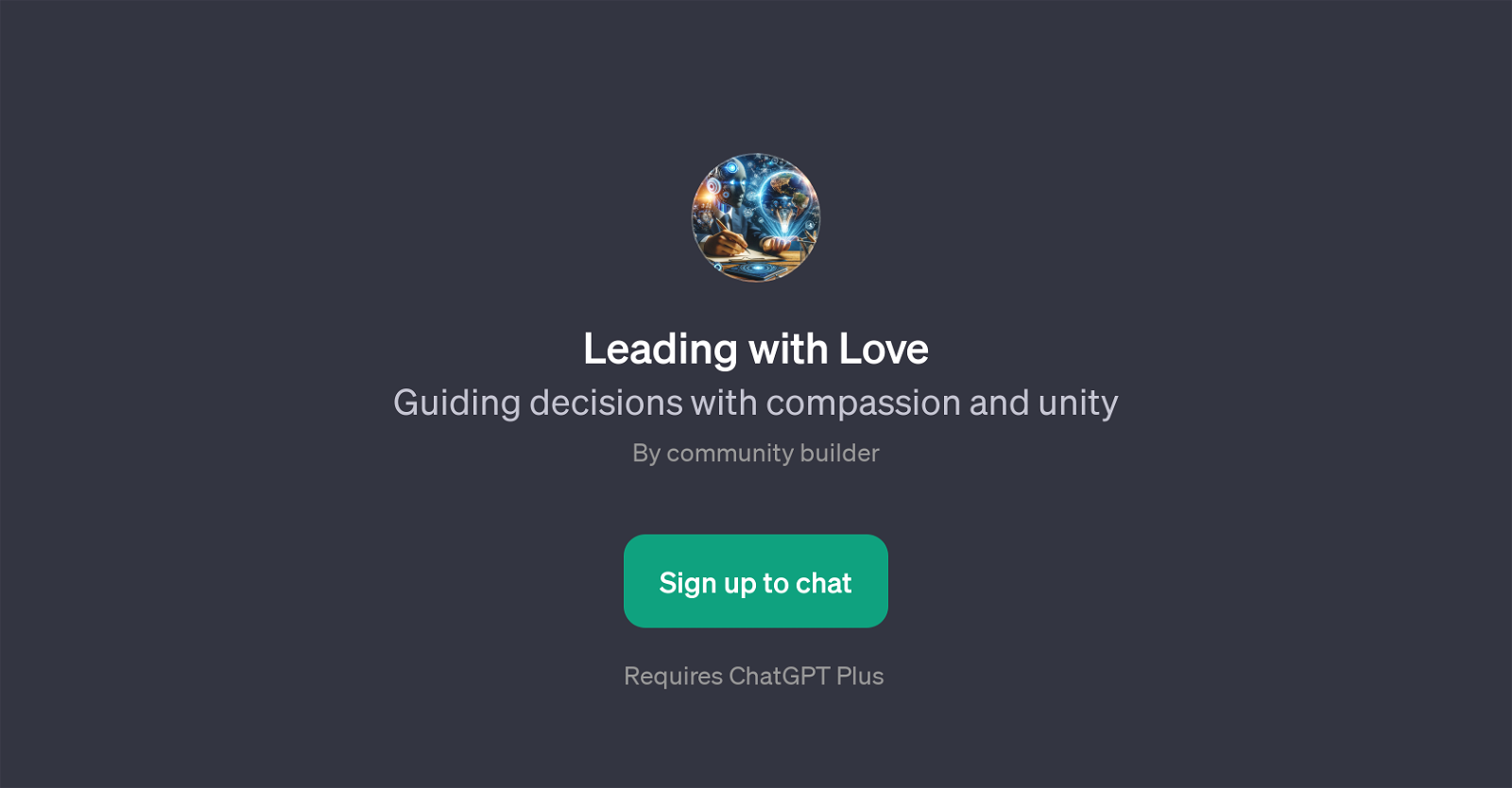 Leading with Love website