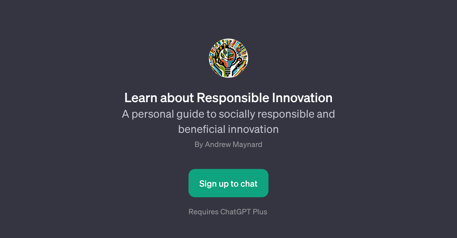 Learn about Responsible Innovation website