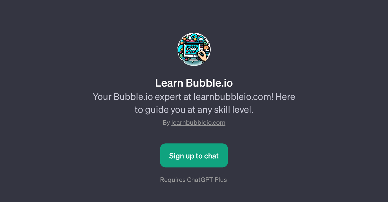 Learn Bubble.io GPT website