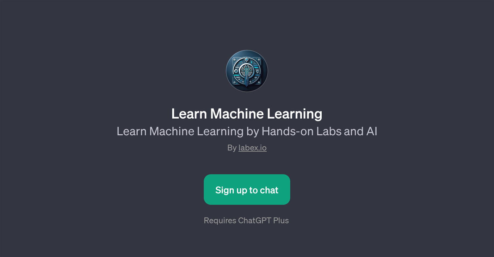 Learn Machine Learning website