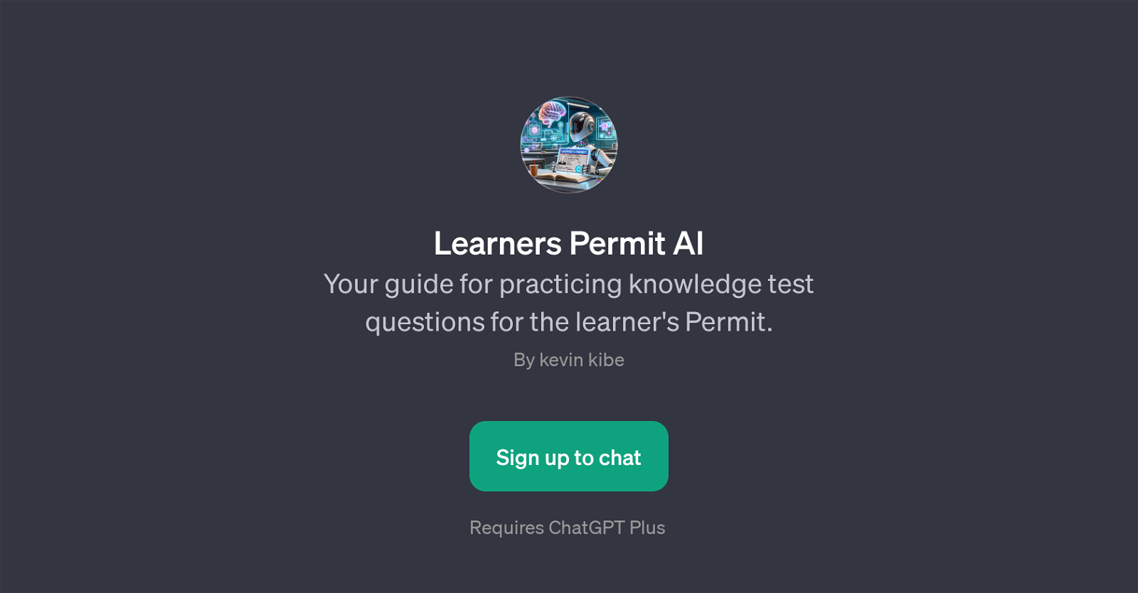 Learners Permit AI website