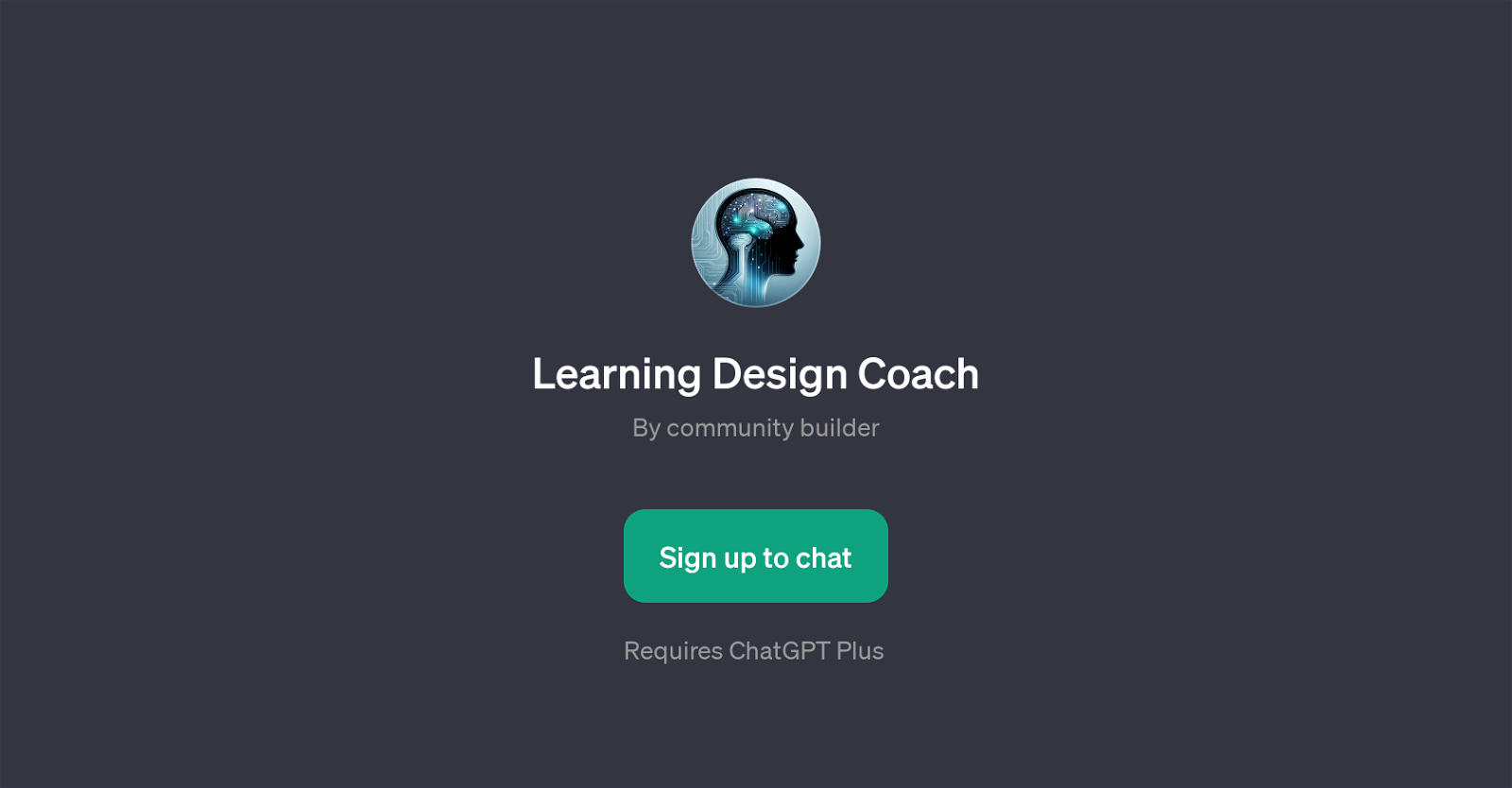Learning Design Coach website