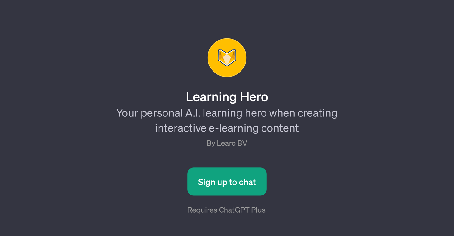 Learning Hero website