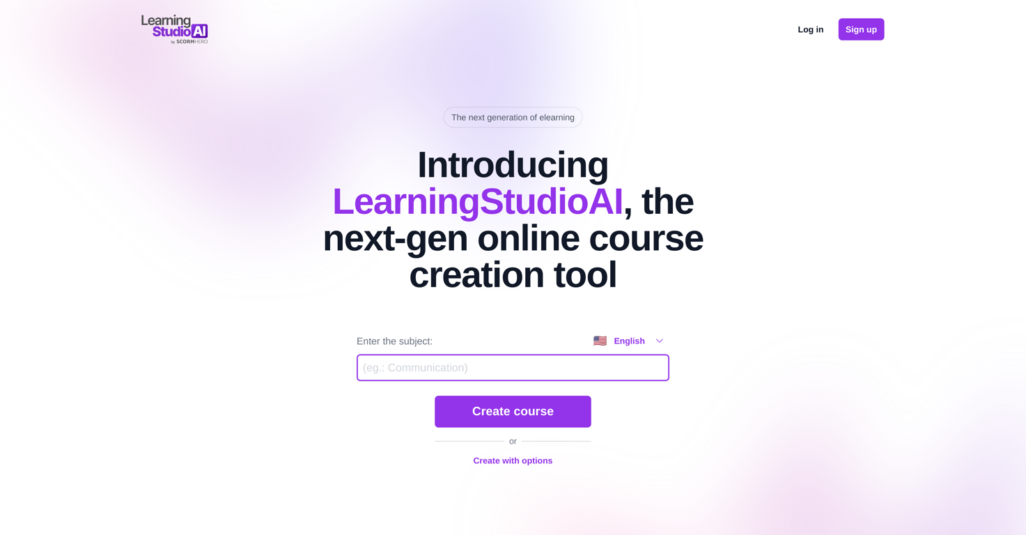 LearningStudioAI website