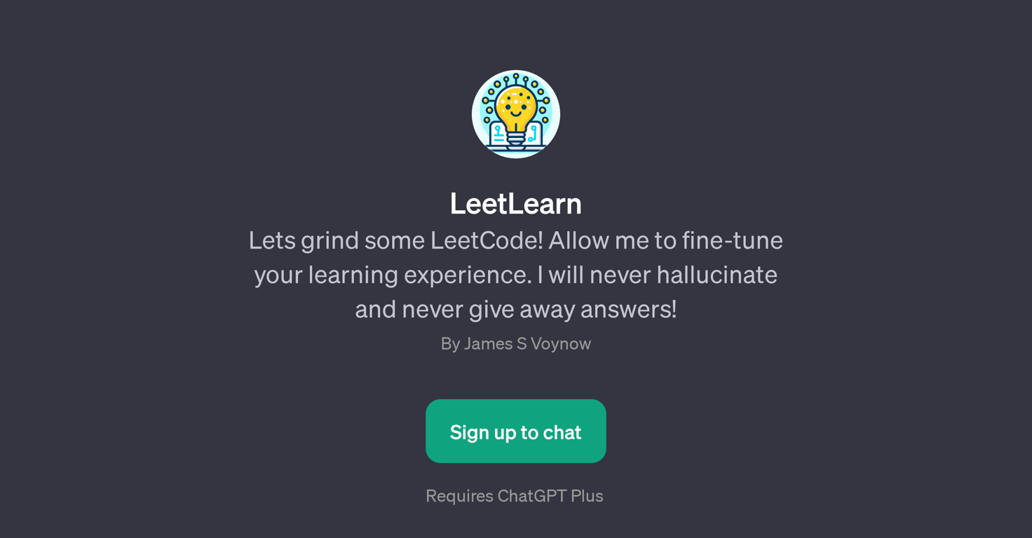 LeetLearn website