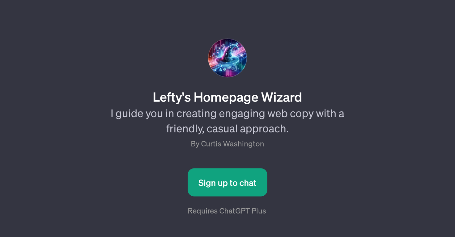 Lefty's Homepage Wizard website