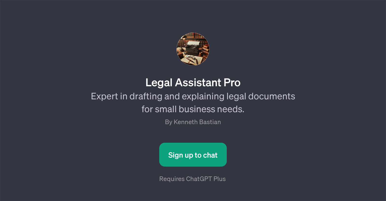 Legal Assistant Pro website