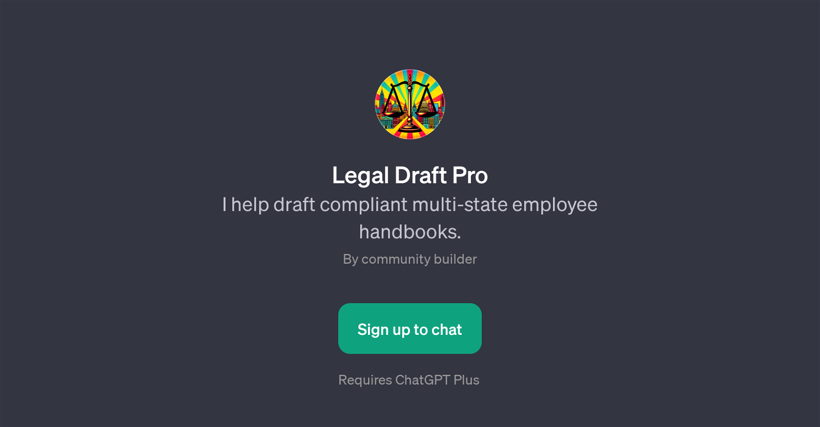 Legal Draft Pro website