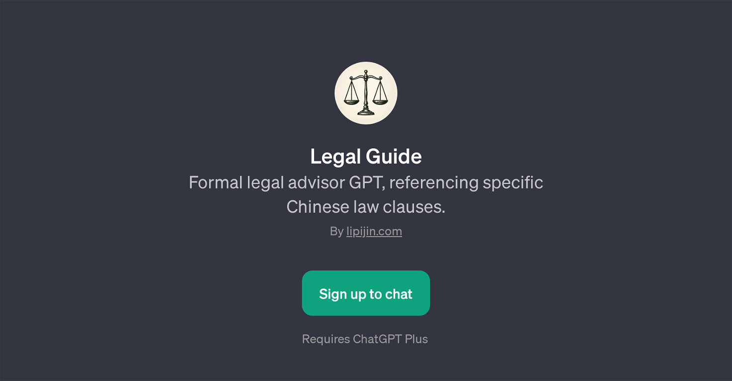 Legal Guide website