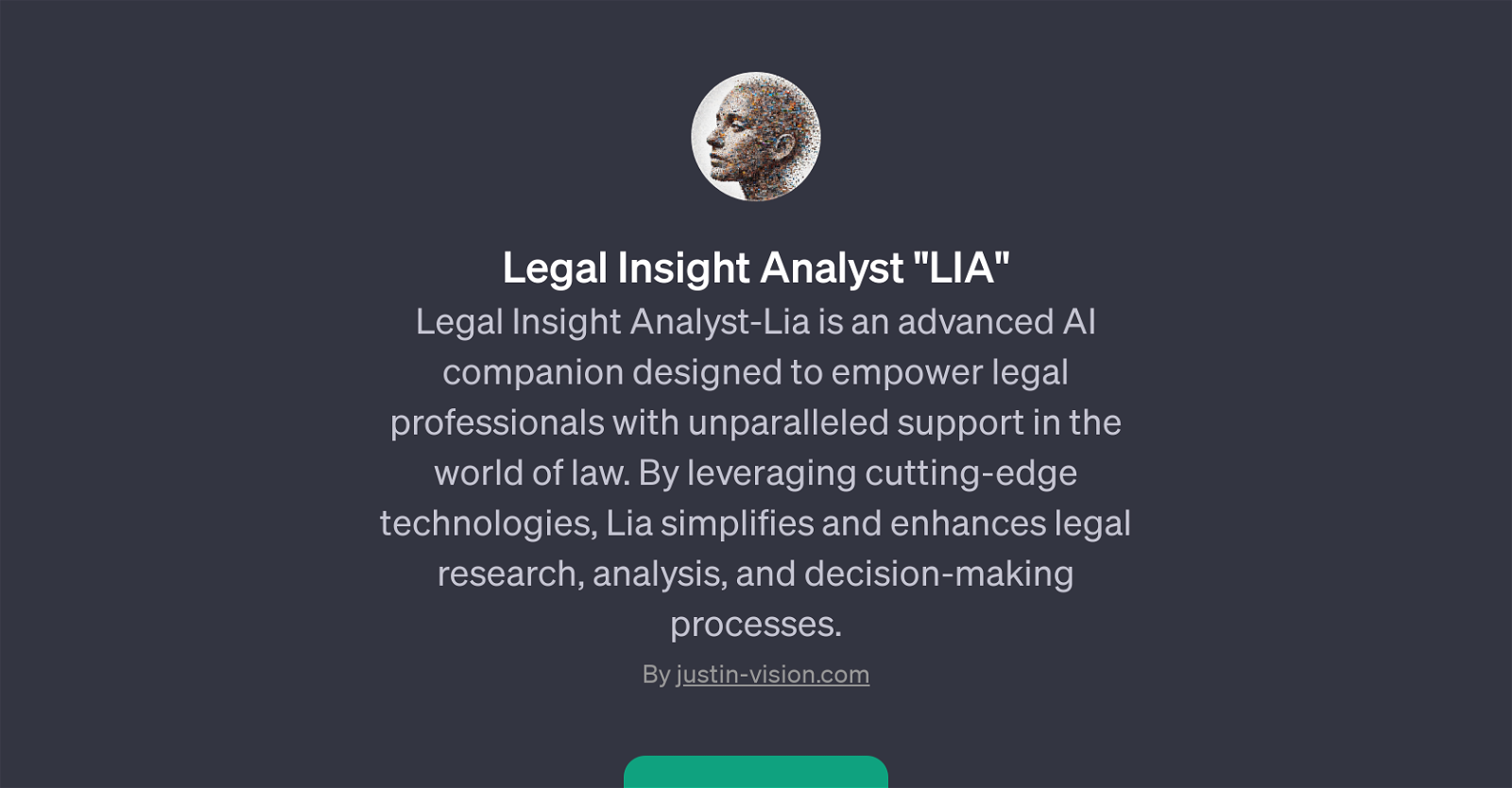 Legal Insight Analyst 'LIA' website